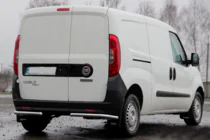 Fiat Doblo II 2010-2022 Hintere Eckschutzrohre AK003 (Edelstahl) Foto 2