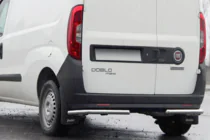 Fiat Doblo II 2010-2022 Hintere Eckschutzrohre AK003 (Edelstahl) Foto 1