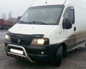 Fiat Ducato 1995-2006 Frontbügel WT003 (Edelstahl) Foto 1