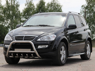 SsangYong Action 2005-2018 Frontbügel WT003 (Edelstahl) Foto 3