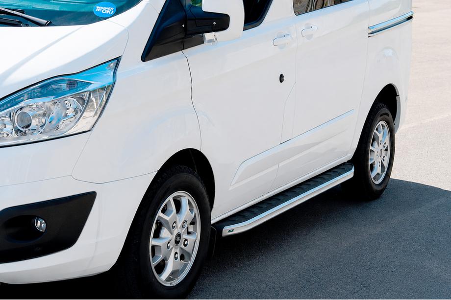 Ford Custom 2013-2022 Seitenschweller Fullmond (2 Stk., Alu) Image