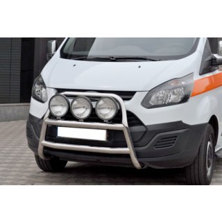 Frontbügel WT022 (Edelstahl) Ford Custom 2013-2022 Foto 2