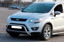Ford Kuga 2008-2013 Frontbügel WT007 (Edelstahl) Foto 1