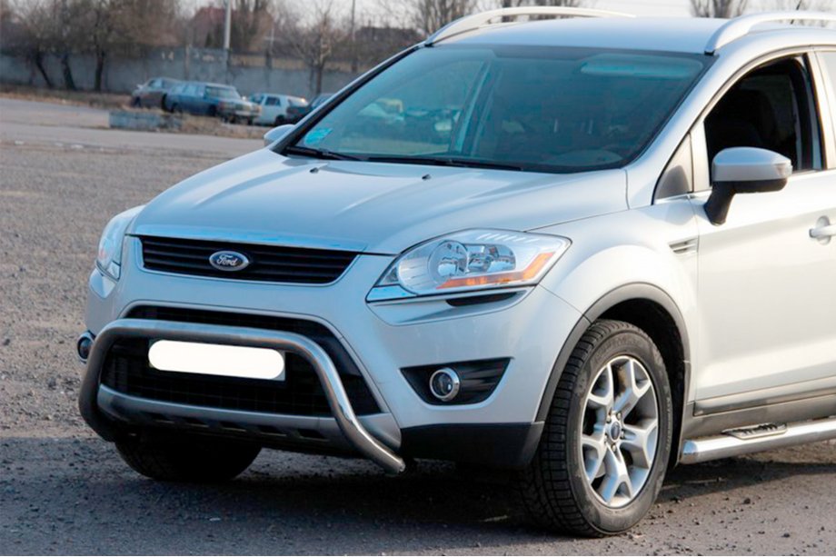 Ford Kuga 2008-2013 Frontbügel WT007 (Edelstahl) Image