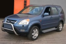 Honda CRV 2001-2006 Frontbügel WT005 (Edelstahl) Foto 2
