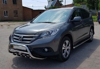 Honda CRV 2012-2016 Frontschutz WT003 (Edelstahl) Foto 4
