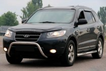 Hyundai Santa Fe 2 2006-2012 Frontbügel WT007 (Edelstahl) Foto 1