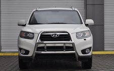 Hyundai Santa Fe 2 2006-2012 Frontbügel WT018 (Edelstahl) Foto 2
