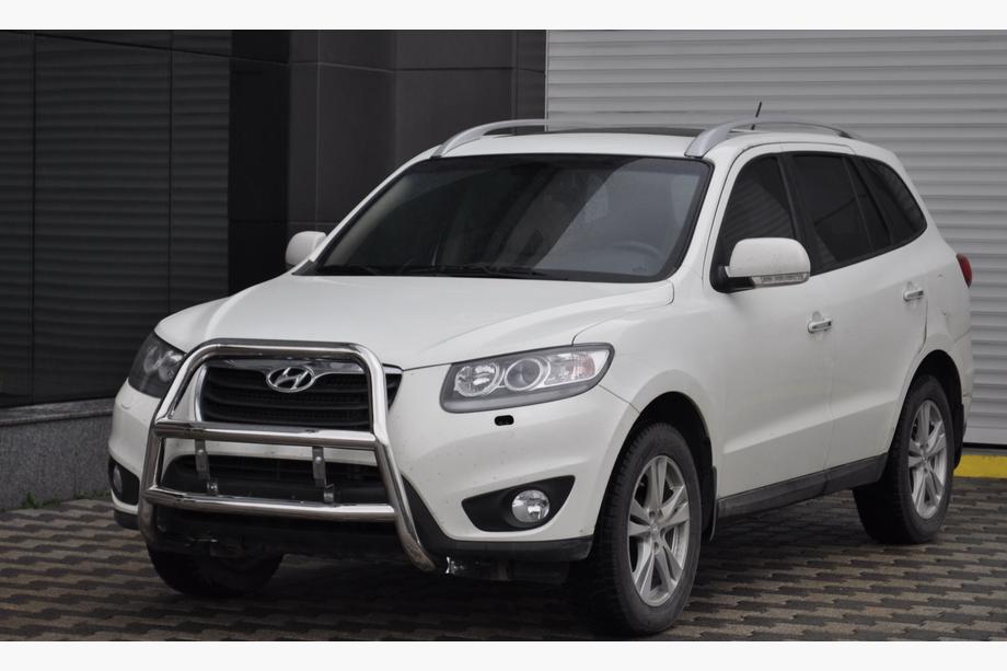 Hyundai Santa Fe 2 2006-2012 Frontbügel WT018 (Edelstahl) Image