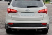 Hyundai Santa Fe 3 2012-2018 Heckbügel AK002 (Edelstahl) Foto 1