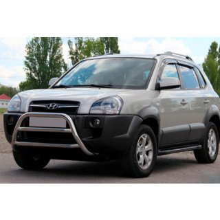 Frontbügel WT022 (Edelstahl) Hyundai Tucson JM 2004- Foto 1