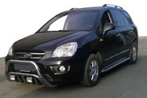 Kia Carens 1999-2012 Frontbügel WT002 (Edelstahl) Foto 1