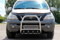 Kia Sorento I BL 2002-2009 Frontbügel QT007 (Edelstahl) Foto 1