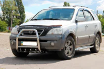 Kia Sorento I BL 2002-2009 Frontbügel QT007 (Edelstahl) Foto 2