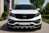 Kia Sorento II XM 2009-2014 Frontschutzbügel ST009-15 (2013-2015, Edelstahl) Foto 1