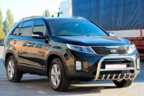 Kia Sorento II XM 2009-2014 Frontbügel WT021 (Edelstahl) Foto 3