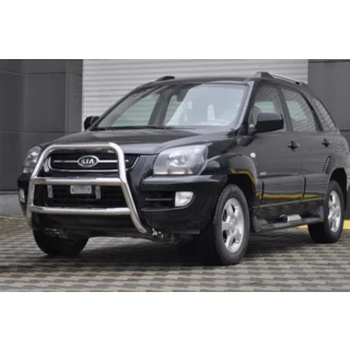 Frontbügel WT018 (Edelstahl) Kia Sportage 2004-2010 Foto 1