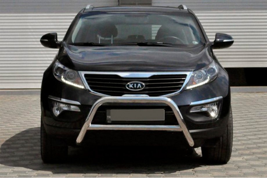 Kia Sportage 2010-2015 Frontbügel WT006 (Edelstahl) Image