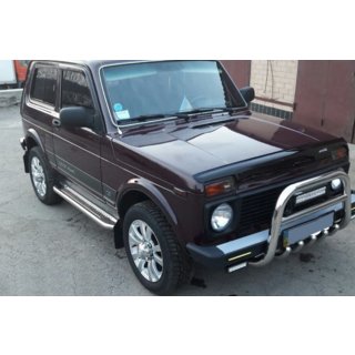 Frontbügel QT006 (Edelstahl) Lada Niva та Urban 1977- Foto 2