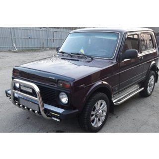 Frontbügel QT006 (Edelstahl) Lada Niva та Urban 1977- Foto 3