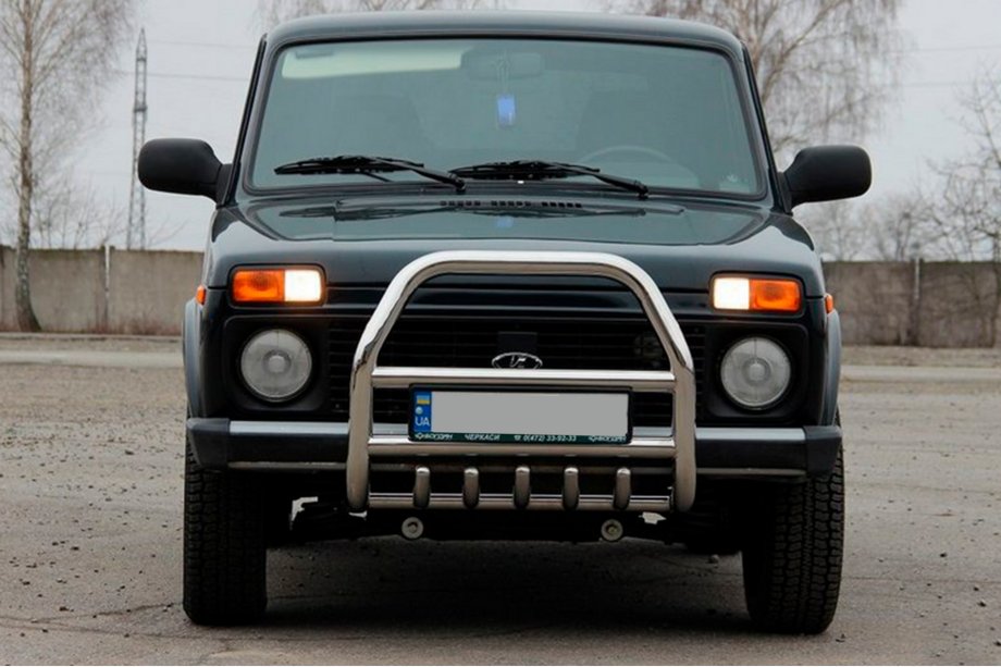 Lada Niva та Urban 1977- Frontbügel QT007 (Edelstahl) Image
