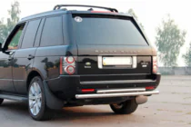 Range Rover III L322 2002-2012 Heckbügel AK002-Doppelt (Edelstahl) Foto 3