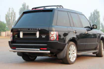 Range Rover III L322 2002-2012 Heckbügel AK002-Doppelt (Edelstahl) Foto 1