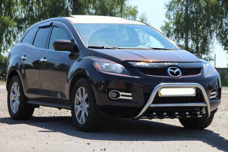 Mazda CX-7 2006-2012 Frontschutz WT003 (Edelstahl) Image