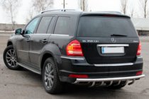 Mercedes GL class X164 2006-2012 Heckbügel AK-Style (Edelstahl) Foto 3