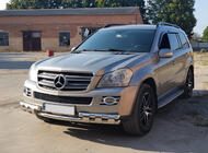 Mercedes GL сlass X164 2006-2012 Frontbügel ST015 (Edelstahl) Foto 4