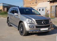 Mercedes GL сlass X164 2006-2012 Frontbügel ST015 (Edelstahl) Foto 7