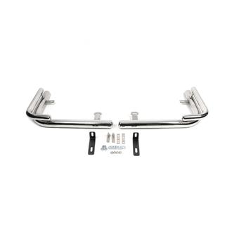 Hintere Eckschutzrohre AK003-Double (2 Stk, Edelstahl) Mercedes Vito W639 2004-2014 Foto 2