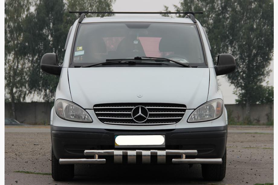 Mercedes Vito W639 2004-2014 Frontschutzbügel Shark ST015 (Edelstahl) 2004-2010 Image