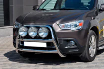 Mitsubishi ASX 2010-2023 Frontbügel WT018 (Edelstahl) Foto 2
