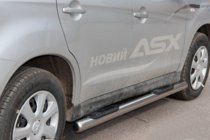 Mitsubishi ASX 2010-2023 Seitliche Rohre BB002 (2 Stk., Edelstahl) Foto 3