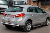 Mitsubishi ASX 2010-2023 Seitliche Rohre BB002 (2 Stk., Edelstahl) Foto 4