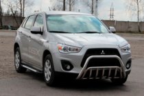 Mitsubishi ASX 2010-2023 Frontbügel WT002 (Edelstahl) Foto 1