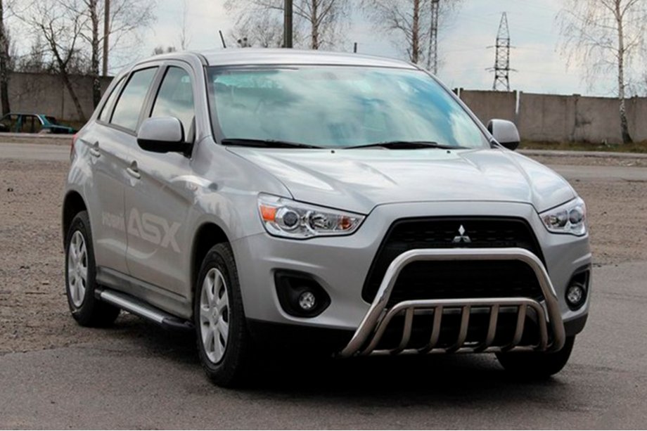Mitsubishi ASX 2010-2023 Frontbügel WT002 (Edelstahl) Image