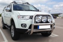 Mitsubishi L200 2006-2015 Frontbügel WT018 (Edelstahl) Foto 1