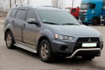 Mitsubishi Outlander 2006-2012 Frontbügel WT007 (Edelstahl) Foto 4
