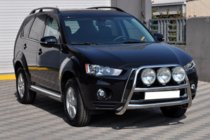 Mitsubishi Outlander 2006-2012 Frontschutzbügel WT018 (2010-2012, Edelstahl) Foto 2