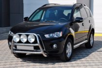Mitsubishi Outlander 2006-2012 Frontschutzbügel WT018 (2010-2012, Edelstahl) Foto 3