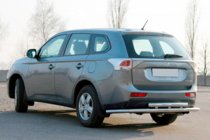 Mitsubishi Outlander 2012-2021 Heckbügel AK004 Edelstahl Foto 1