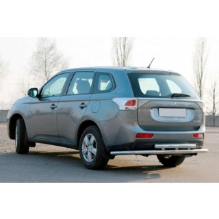 Heckbügel AK004 Edelstahl Mitsubishi Outlander 2012-2021 Foto 1