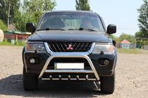Mitsubishi Pajero Sport 1996-2007 Frontbügel WT003 (Edelstahl) Foto 4