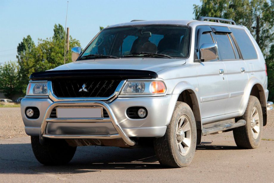 Mitsubishi Pajero Sport 1996-2007 Frontbügel WT022 Edelstahl Image