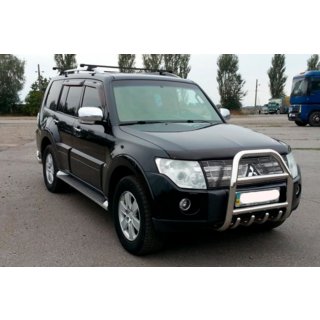 Frontbügel QT007 (Edelstahl) Mitsubishi Pajero Wagon IV 2006-2021 Foto 3