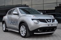 Nissan Juke 2010-2019 Seitliche Rohre Ø60 (2 Stk., Edelstahl) Foto 3