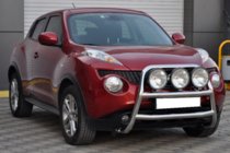 Nissan Juke 2010-2019 Frontbügel WT018 (Edelstahl) Foto 1