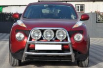 Nissan Juke 2010-2019 Frontbügel WT018 (Edelstahl) Foto 3